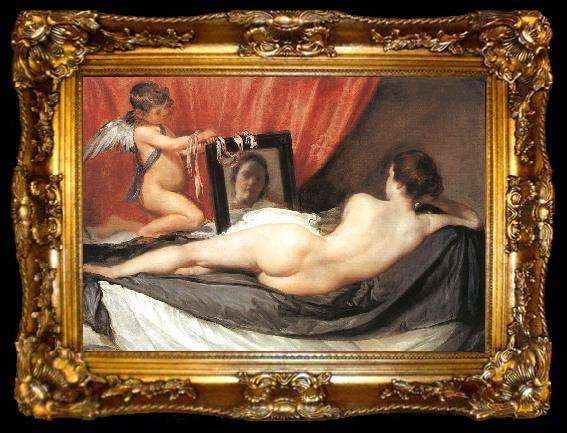 framed  Diego Velazquez The Toilette of Venus, ta009-2